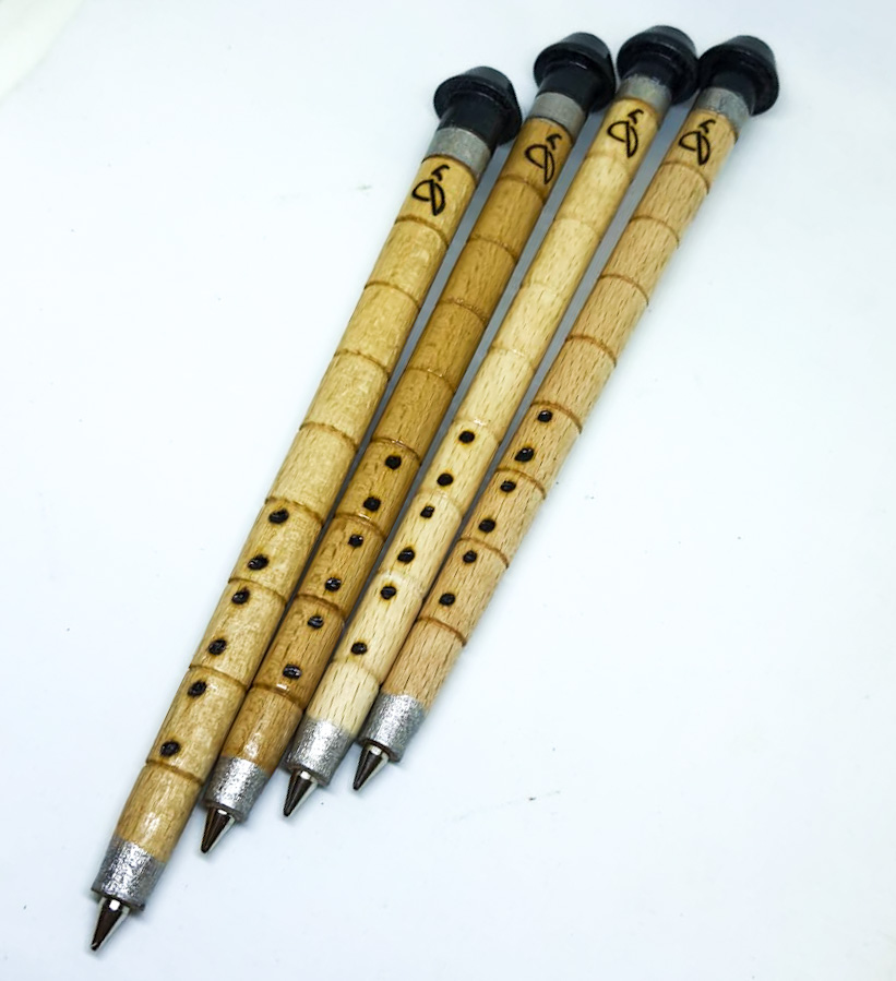 Ney Şeklinde T&uuml;kenmez Kalem (isim yazılı)