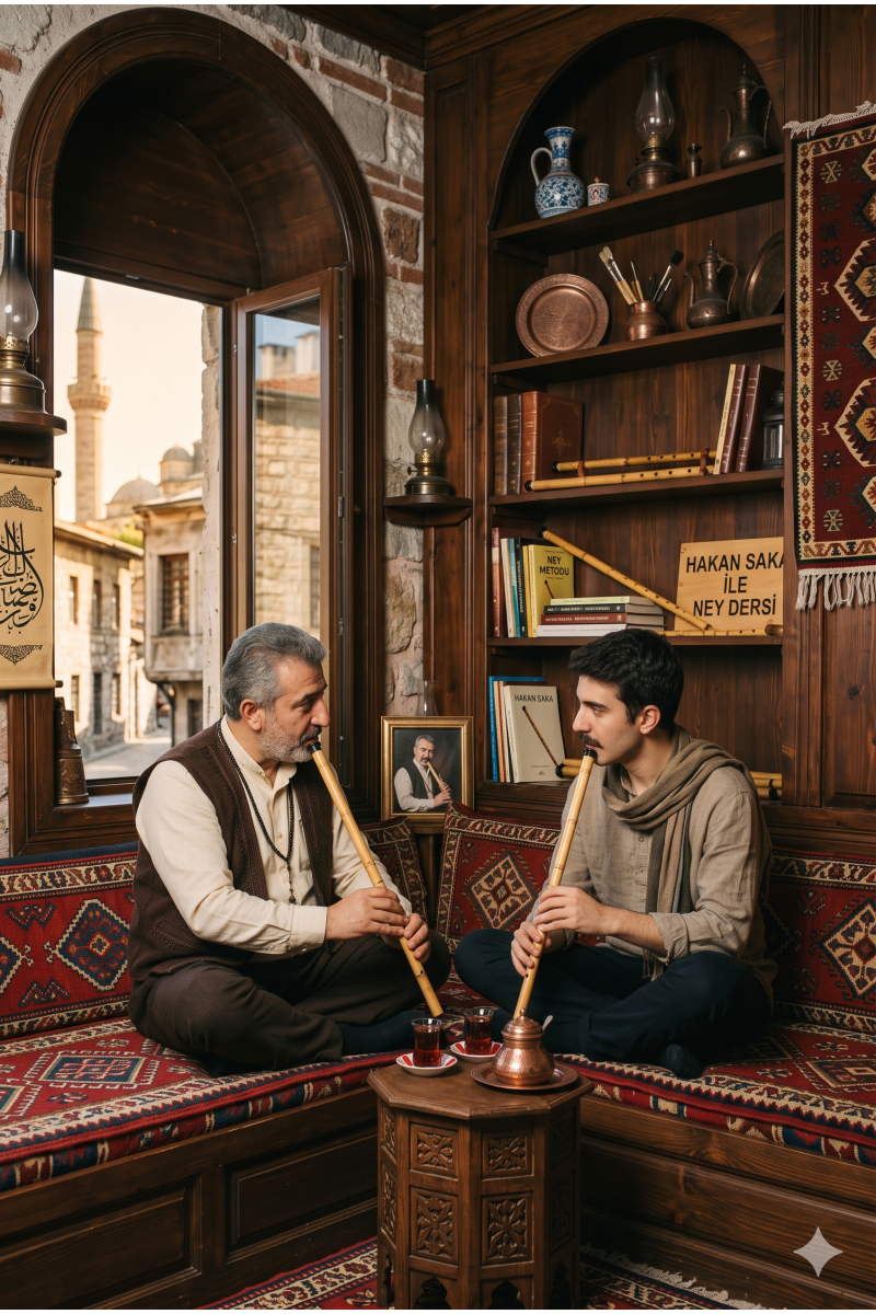 Hasan Saka ile Yüz Yüze Ney Dersi (Aylık)